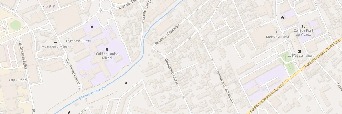 Plan du 15 Bd Larrat à Marseille 10e Arrondissement