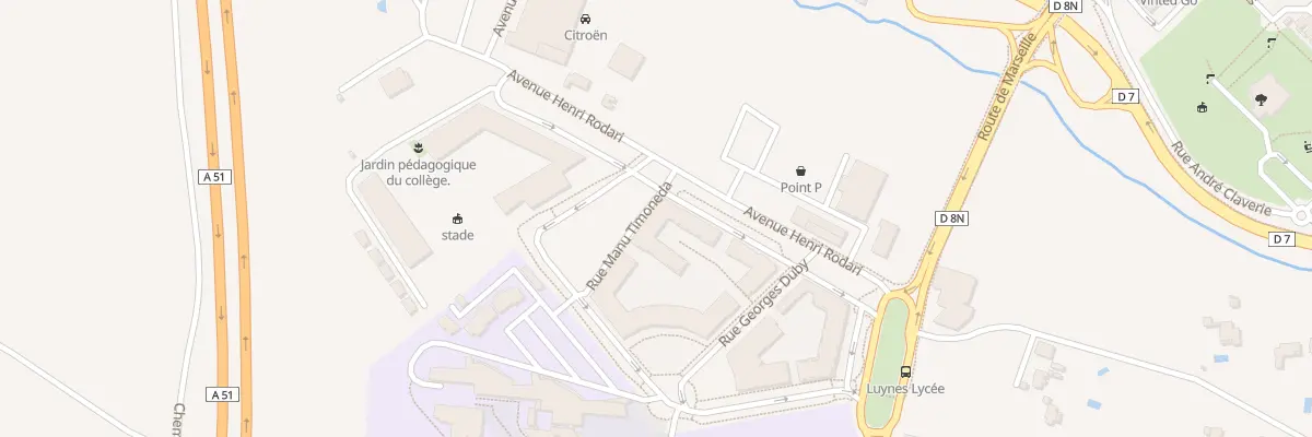 Plan du 960 Av Henri Rodari à Aix-en-Provence