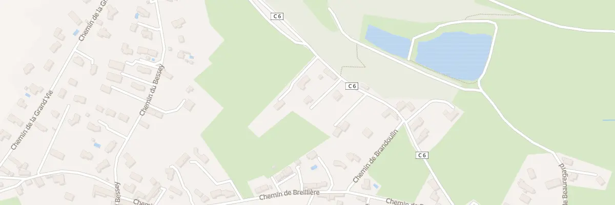 Plan du 9 Che du Haut Breillière à Châbons