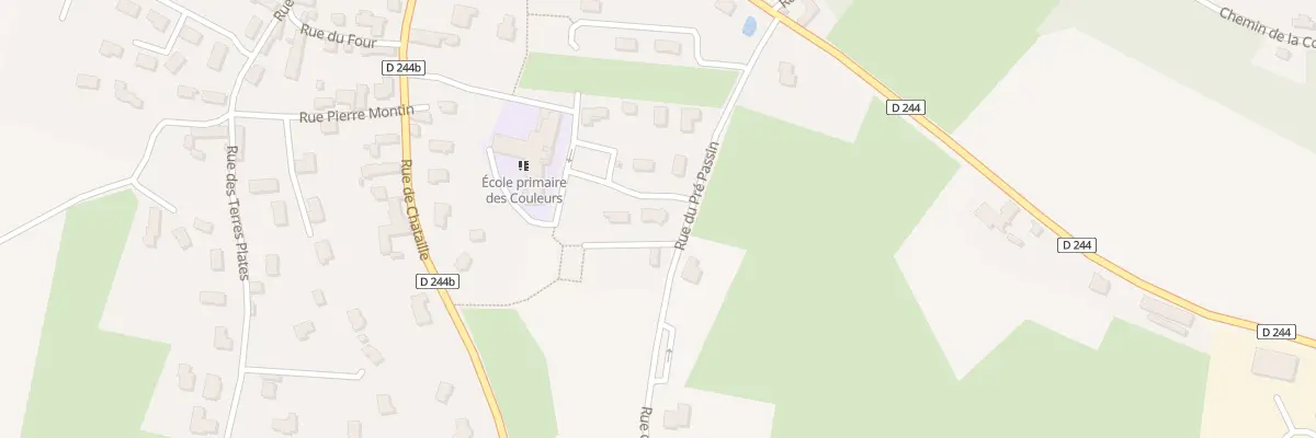 Plan du 30 Rue de l’Ecole à Sermérieu