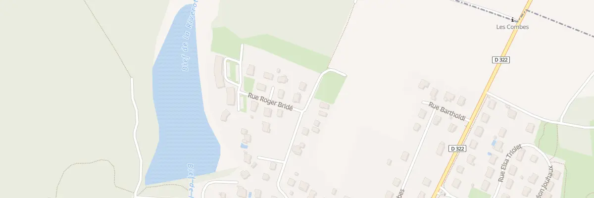 Plan du 14 Rue Roger Bride à Damparis