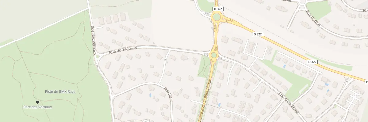 Plan du 7 Rue du 14 Juillet à Tavaux