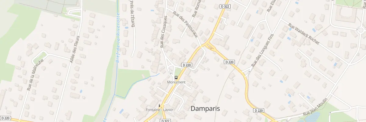 Plan du 27 Rte de Dole à Damparis