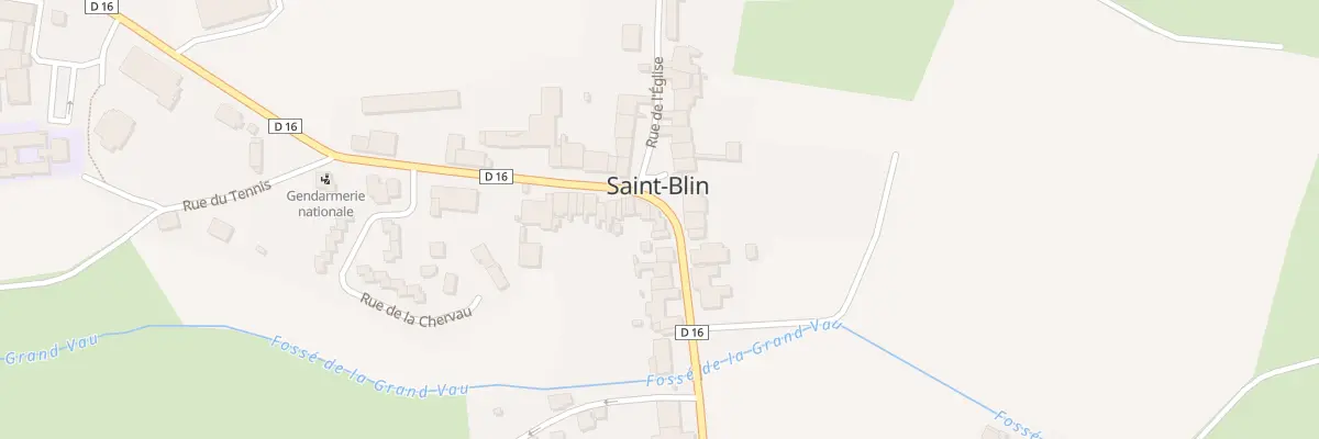 Plan du 19 Rue de l’Hotel de Ville à Saint-Blin