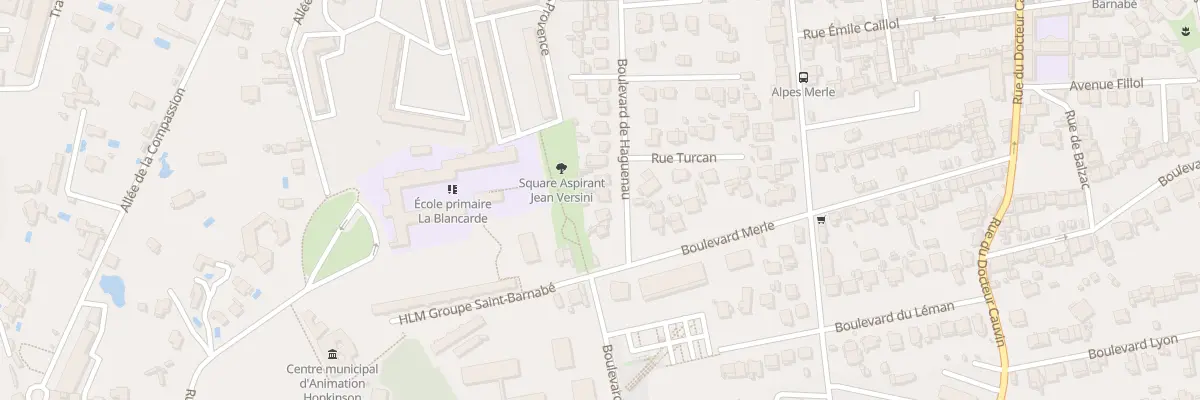 Plan du 46 Bd Hagueneau à Marseille 12e Arrondissement