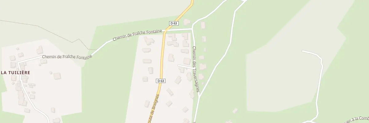 Plan du 387 Imp Bellevue à Jujurieux