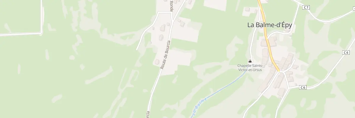 Plan du 23 Rte de Bourcia - Balme d’Epy à Val-d’Épy