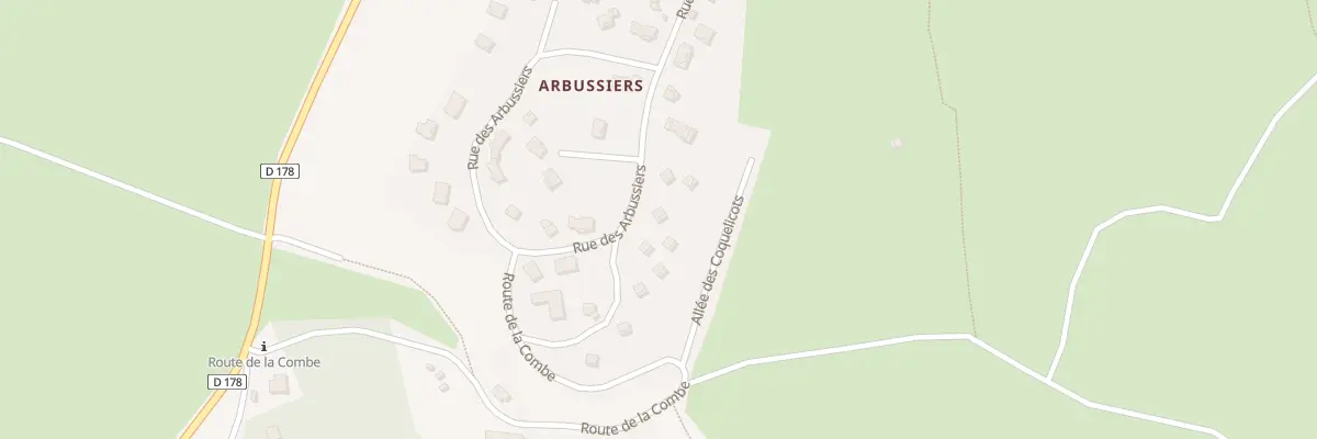 Plan du 235 Rue des Arbussiers à La Chapelle-en-Vercors