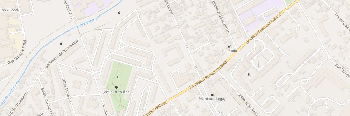 Plan du 62 Bd Larrat à Marseille 10e Arrondissement