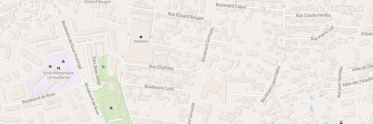 Plan du 21 Rue charlotte à Marseille 12e Arrondissement