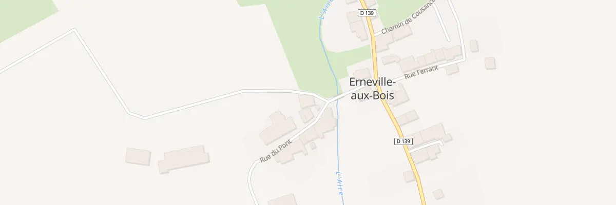 Plan du 6 Rue du Pont à Erneville-aux-Bois