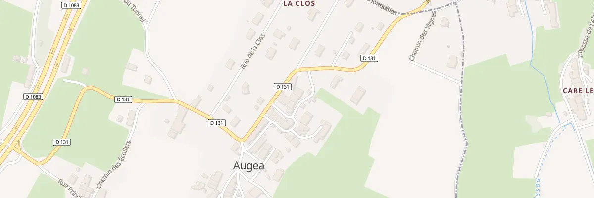 Plan du 11 Rue des Rosiers à Augea