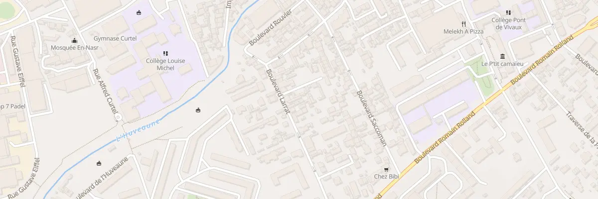 Plan du 35 Bd Larrat à Marseille 10e Arrondissement