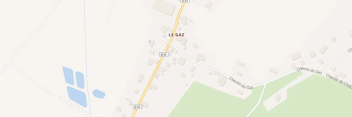 Plan du 45 Che du Gaz à Doissin
