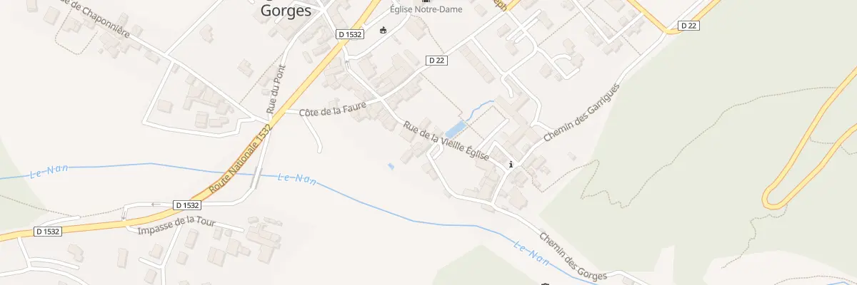 Plan du 82 Rue de la Vieille Eglise à Cognin-les-Gorges