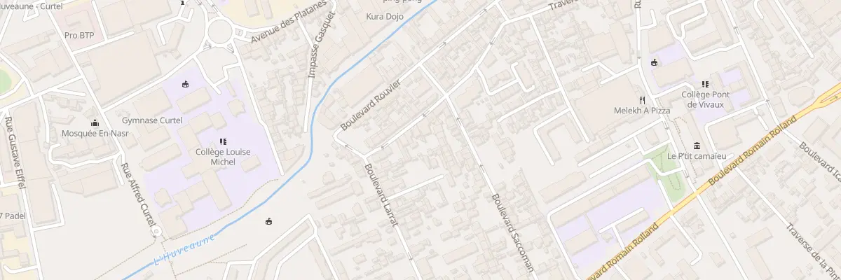 Plan du 77 Tra du Tonkin à Marseille 10e Arrondissement