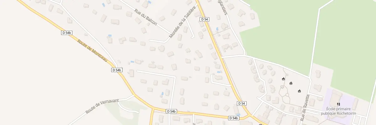 Plan du 8 Rue des Grimaudières à Rochetoirin