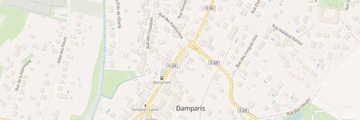 Plan du 18 Rte de Dole à Damparis