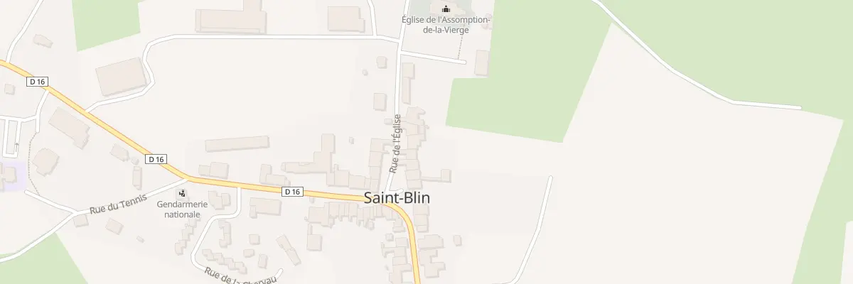 Plan du 8 Rue de l’Eglise à Saint-Blin