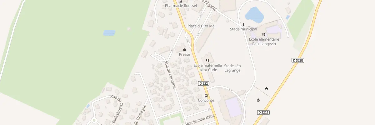 Plan du 22 Rue de Belvoye à Damparis