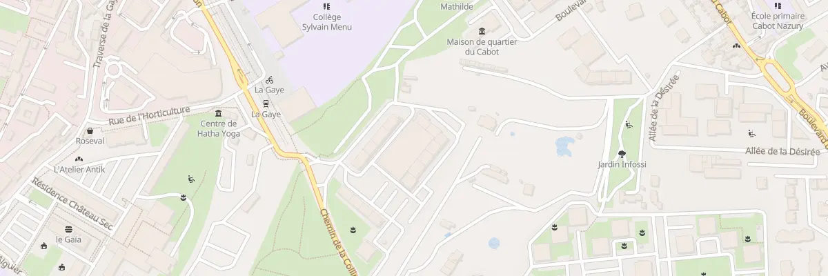 Plan du 1 Che Colline Saint Joseph à Marseille 9e Arrondissement