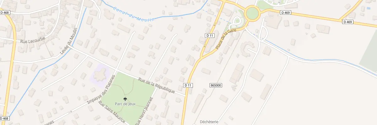 Plan du 12 Rte de Longwy à Chaussin