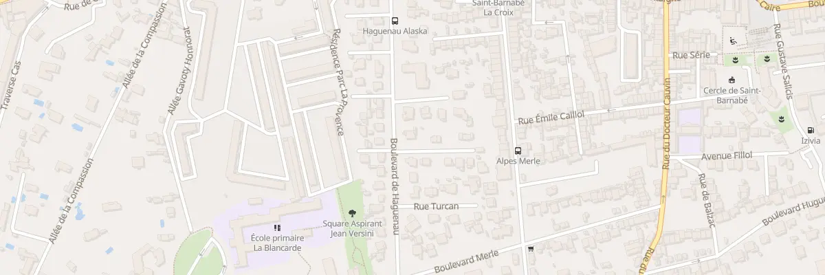 Plan du 27 Bd Hagueneau à Marseille 12e Arrondissement