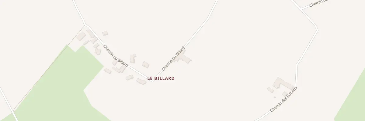 Plan du 44 Che du Billard à Torchefelon