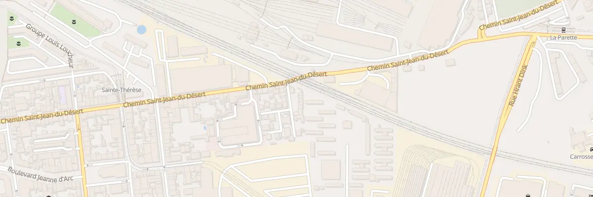 Plan du 7 Imp Bedarieux à Marseille 5e Arrondissement