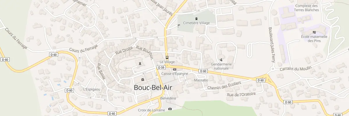 Plan du 8 Rue de Versailles à Bouc-Bel-Air