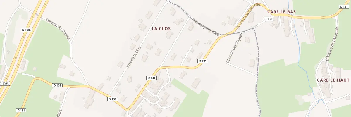 Plan du 19 Rue de la Clos à Augea