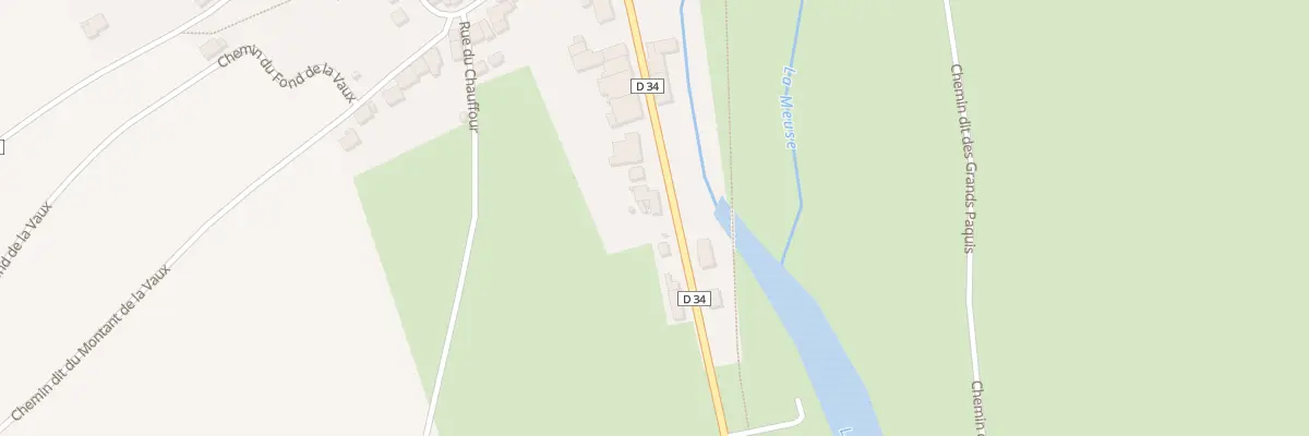 Plan du 30 Rue du Moulin aux Monthairons