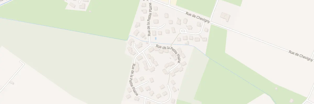 Plan du 44 Rue de la Petite Plaine à Auxonne
