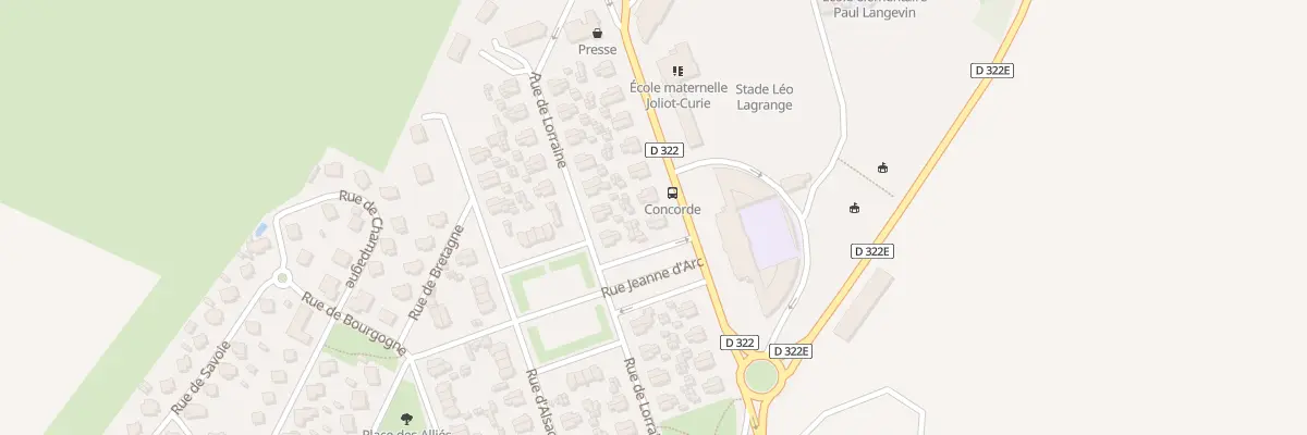 Plan du 44 Rue de Belvoye à Damparis