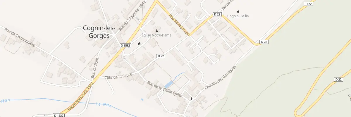 Plan du 29 Rue des Sorbiers à Cognin-les-Gorges