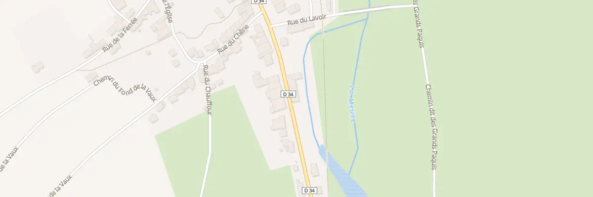 Plan du 9 Rue du Moulin aux Monthairons