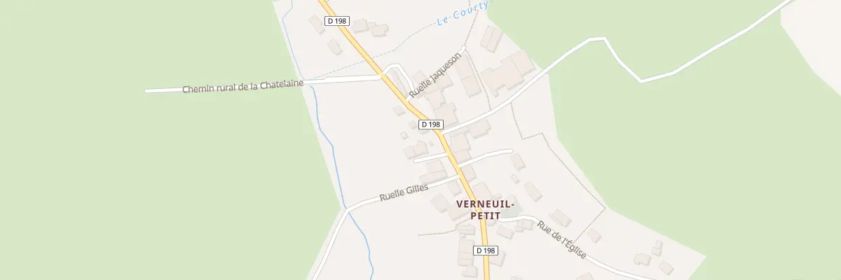 Plan du 3 Imp du Couvent à Verneuil-Petit