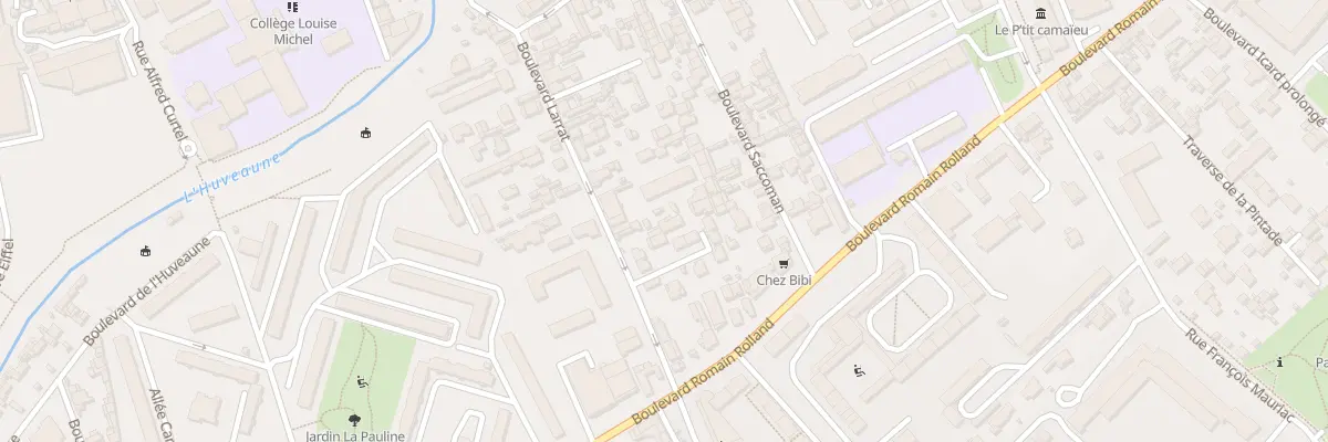 Plan du 61 Bd Larrat à Marseille 10e Arrondissement