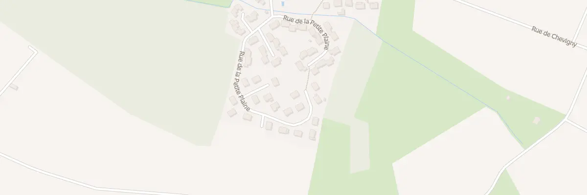 Plan du 82 Rue de la Petite Plaine à Auxonne