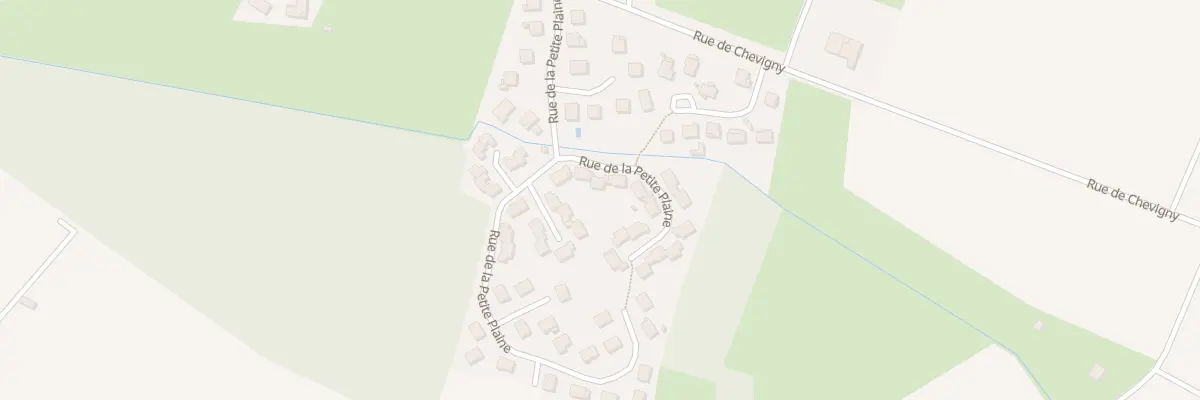 Plan du 42 Rue de la Petite Plaine à Auxonne