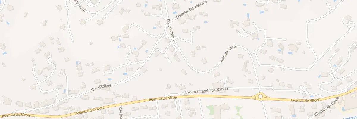 Plan du 389 Bd La Rocade Nord à Apt
