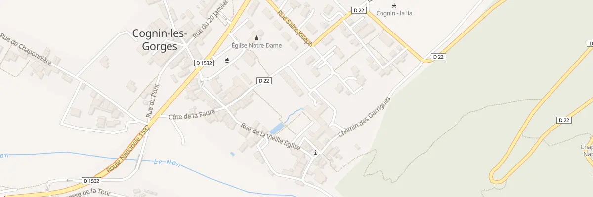 Plan du 51 Rue des Sorbiers à Cognin-les-Gorges
