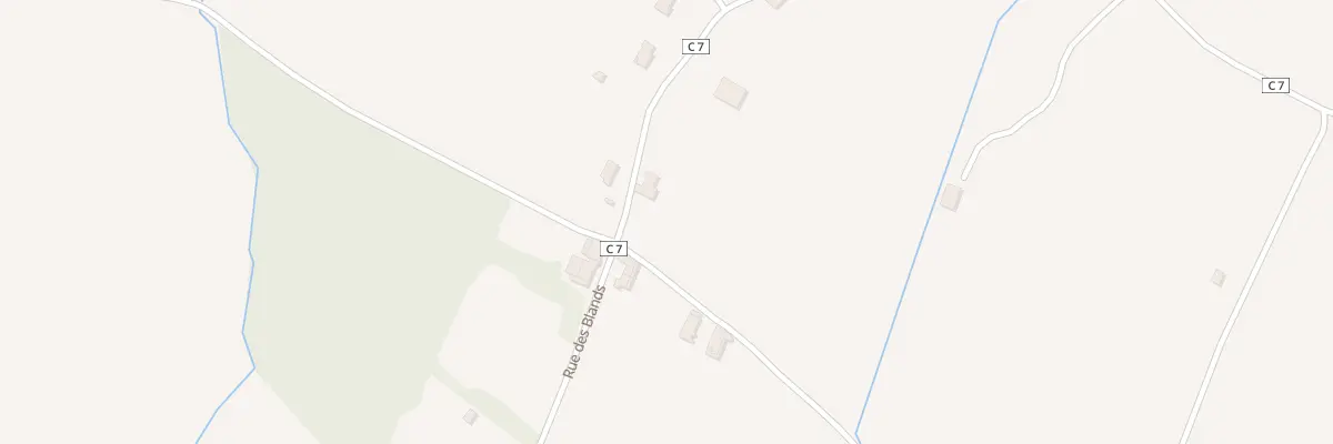 Plan du 723 Rue des Blands à Chapelle-Voland