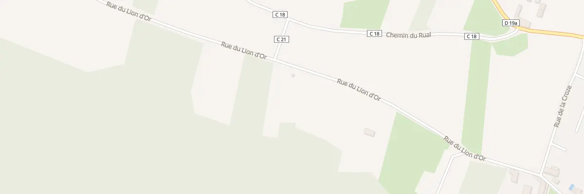Plan du 9001 Lion d’Or et Lavandange à Vignieu