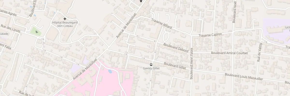 Plan du 18 Bd Debord à Marseille 12e Arrondissement