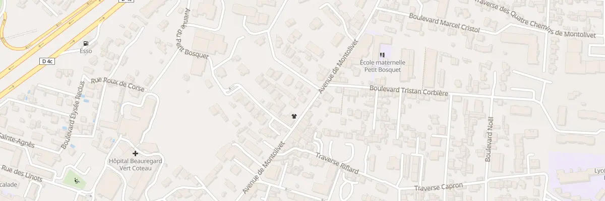 Plan du 239 Av de Montolivet à Marseille 12e Arrondissement