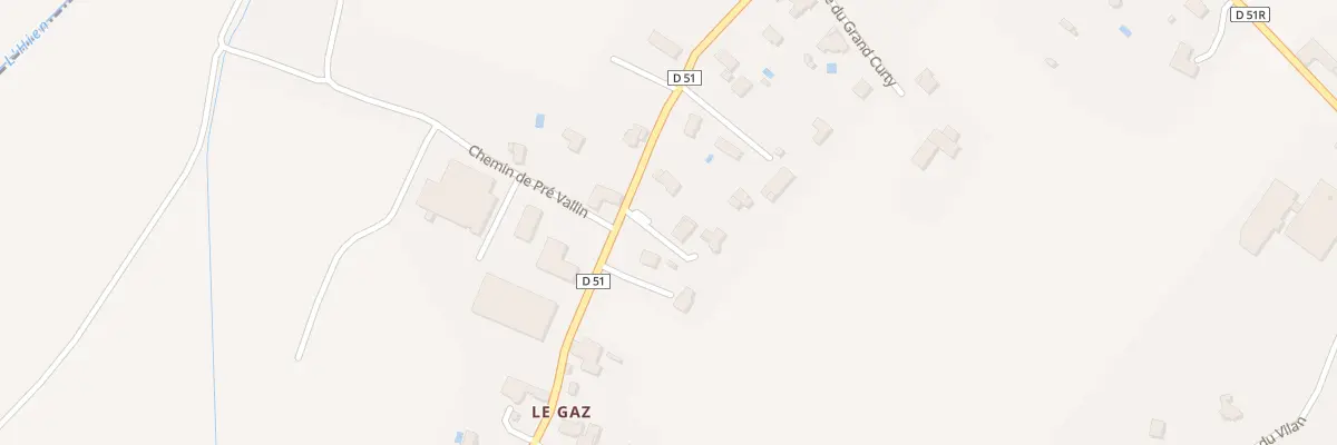 Plan du 41 Rte de Montrevel à Doissin