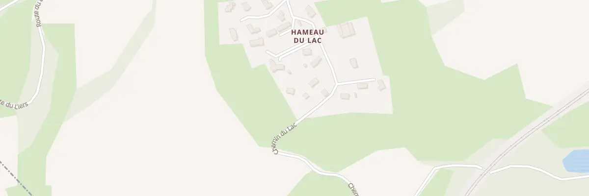 Plan du 76 Che du Lac à Châbons