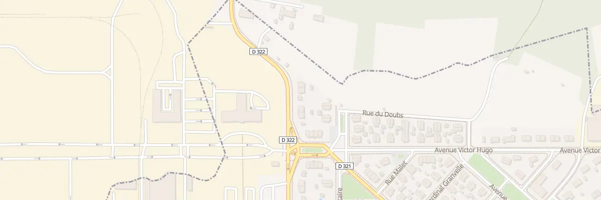 Plan du 21 Av de la République à Tavaux