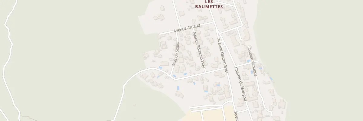 Plan du 9 Av Sollier à Marseille 9e Arrondissement